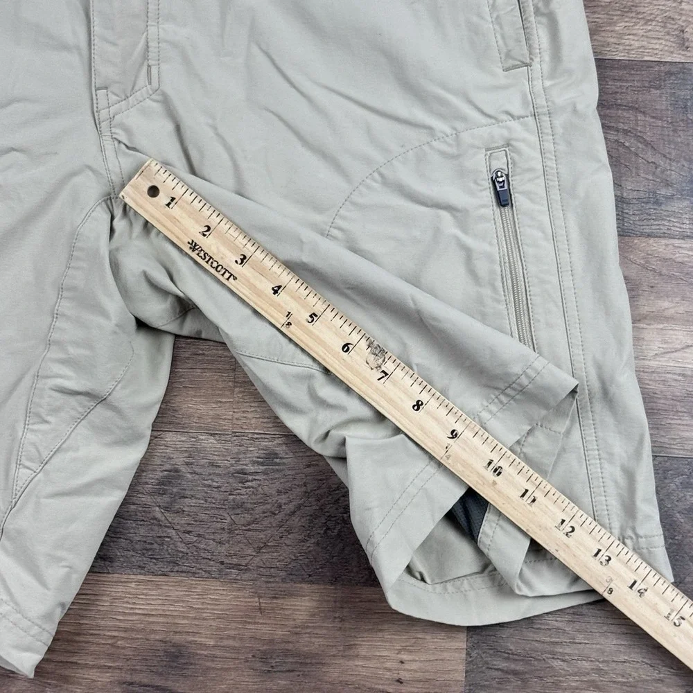 Patagonia Hiking Shorts Mens Size 32 Beige Nylon Woven Stretch